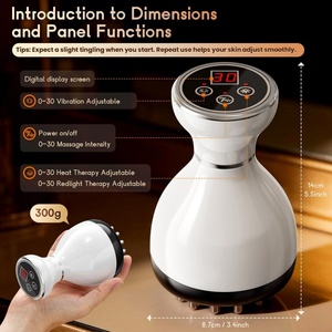 4-in-1 Lymphatic Drainage <b>Massager</b> & Anti Cellulite Massage Tool, Body Sculpting <b>Massager</b> for Legs, <b>Arms</b> & Belly - Product Image 5