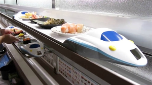 ระบบ<span class=keywords><strong>สายพาน</strong></span>ลำเลียงซูชิแบบหมุนสำหรับร้านอาหาร - Product Image 2