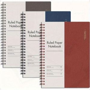 Libreta de Direcciones A3 de Cuero Grueso con Espiral y 80 Hojas para Mujeres y Hombres, Artículos Promocionales para el Trabajo y la Escuela - Product Image 1