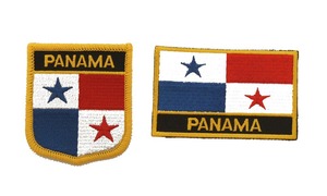Parche Bordado con Mapa de Panamá, Nuevo y Popular, Insignia Bordada con la Bandera de Panamá, Parche Termoadhesivo - Product Image 2