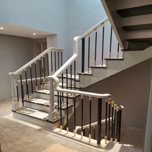 <span class=keywords><strong>2025</strong></span> mới chết đúc nhôm xoắn ốc cầu thang lan can tay vịn/sắt bên trong lan can thiết kế - Product Image 3