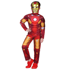 Costume de super-héros Iron Man pour enfants, costume de cosplay, costume de performance Avengers pour Halloween, 8-13 ans - Product Image 1