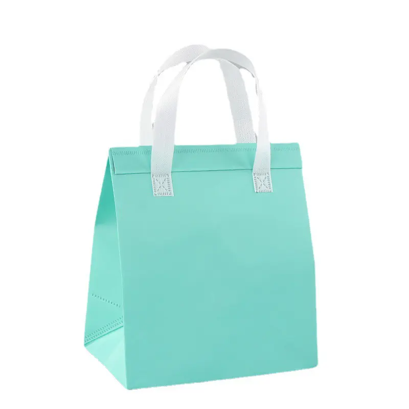 थोक अनुकूलित मुद्रित बहुरंगा लवली कार्बनिक कपास तह शॉपिंग बैग