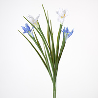 Produsen Bunga Iris Grosir Bunga Iris Buatan Berkualitas Tinggi Sampel Gratis Dekorasi Taman Lanskap Pernikahan Iris