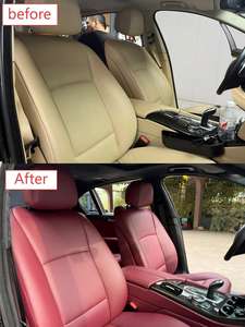 Housses de siège de voiture en cuir personnalisées pour <span class=keywords><strong>bmw</strong></span> Série <span class=keywords><strong>3</strong></span> E90 F30 E36 E46 E92 Pièces intérieures 2005 2006 2007 <span class=keywords><strong>2008</strong></span> 2011 Accessoires - Product Image 4