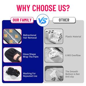 سجادة يدوية بلاستيكية من خمسة أصابع قابلة لإعادة الاستخدام ، سجادة يدوية من البلاستيك ، منتج - Product Image 4