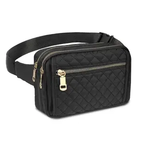 Thời trang chần Crossbody Túi vành đai phụ nữ Bum hip túi Fanny gói cho cô gái tuổi teen