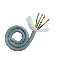 Câble souple TRVV en PVC isolé, blindé en cuivre toronné, pour retour d'information d'encodeur de servomoteur, pour la construction de systèmes de servomoteurs AC
