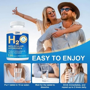 OEM Private Label High Concentration Rapid Dissolving H2 Molecular Hydrogen <b>Tablets</b> Supplement Molecular Hydrogen <b>Tablets</b> - Product Image 5