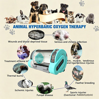 Incubadora Veterinaria para Mascotas, Cabina de Cuidados Intensivos, 95% de Oxígeno, Preservación Automática del Calor, Nebulizador Portátil Reutilizable para el Cuidado de Perros y Gatos