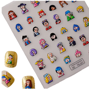 Personalizzato stile giapponese 3D stampa digitale lamina d'oro UV foglio adesivo in vinile delizioso Dessert cancelleria decorazione album - Product Image 6