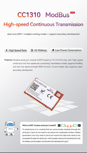 EBYTE ODM E70-900T14S 14dBm 868MHz/915MHz CC1310 ชิปการส่งข้อมูลความเร็วสูงความถี่วิทยุโมดูลรับส่งสัญญาณไร้สาย - Product Image 6