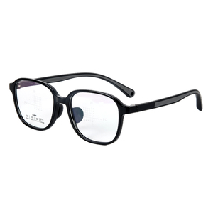 Square Optical Eyewear Frame Solid Black Full Rim 52009 Teenager Myopia Prescription Glasses Frame