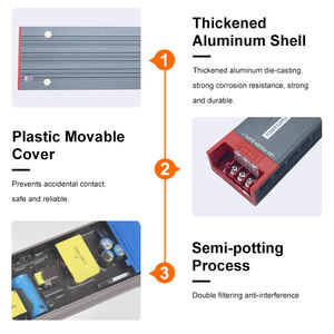 12V 24V <span class=keywords><strong>Pegamento</strong></span> semilleno para interiores 60W 100W 200W 300W 400W Fuente <span class=keywords><strong>de</strong></span> alimentación conmutada <span class=keywords><strong>de</strong></span> <span class=keywords><strong>corriente</strong></span> constante Controlador Led - Product Image 6