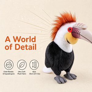 Juguete de Peluche de Cisne de India de Alta Calidad, Animales de Peluche Realistas, Figura de Pájaro Realista, Regalos para Amigos y Niños - Product Image 2