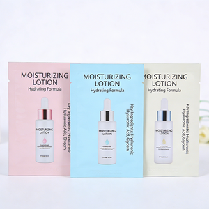 ถุงซีลสามด้านกันน้ำแบบกำหนดเองได้ MOQ ต่ำ สำหรับใส่เครื่องสำอาง ขนาดพกพาสำหรับครีมทาหน้าขนาดทดลอง - Product Image 3