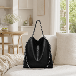 <span class=keywords><strong>Bolso</strong></span> de mano de moda para <span class=keywords><strong>fiesta</strong></span> y noche para mujer, de cuero vegano PU, con cremallera, diseño fruncido, remaches y bordado floral, Tendencia 2026 - Product Image 5