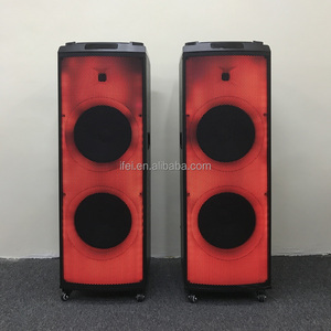 Loa Karaoke 6000W Chuyên Nghiệp Hoạt Động Loa Siêu Trầm Loa Kích Thước Lớn Dual12Inch Với Micro Không Dây - Product Image 3