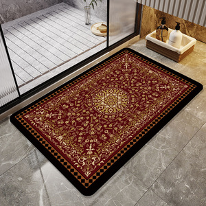Boho dân tộc Diatomite Mat thấm có thể giặt nhanh chóng-khô không trượt sàn thảm cho phòng tắm lối vào - Product Image 4