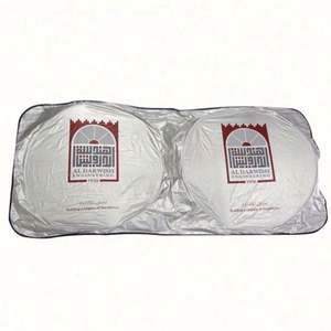 Parasol Magnético Plegable Personalizado para Parabrisas Delantero de Coche, de Nailon, Poliéster y Tyvek Plateado - Product Image 5