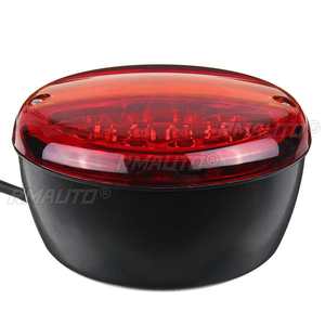 1X/2X/4X 25 LED 12V 24V Feu arrière universel pour voiture, feu stop, clignotant, feu de freinage rond, signalisation pour remorque, camion, caravane, fourgonnette, camionnette - Product Image 4