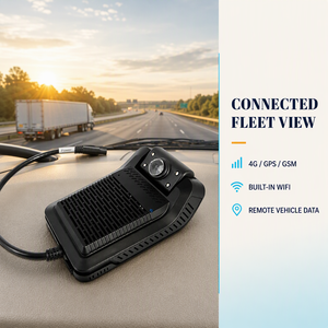 4G AI ADAS <span class=keywords><strong>Dashcam</strong></span> 1080P Dubbele Lens 3 Kanaals <span class=keywords><strong>GPS</strong></span> GSM WiFi Nachtzicht G-Sensor 150 °   Vlootcamera voor vrachtwagen, bus, taxi, auto video - Product Image 4