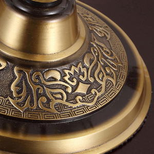 Lámpara de noche de estilo europeo de lujo para sala de estar, dormitorio, lámpara de mesa estilo <span class=keywords><strong>Tiffany</strong></span> - Product Image 4