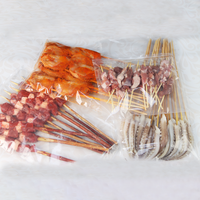 Sacs d'emballage alimentaire plats ouverts en polyéthylène, thermoscellables, en plastique FA transparent, compatibles micro-ondes, type Zenith