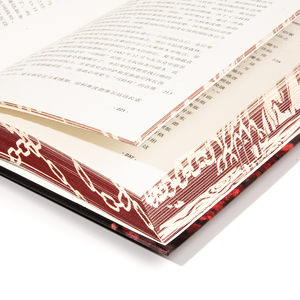 Livre de luxe à couverture rigide supérieure, reliure thermofusible, papier cartonné holographique, auto-édition - Product Image 5
