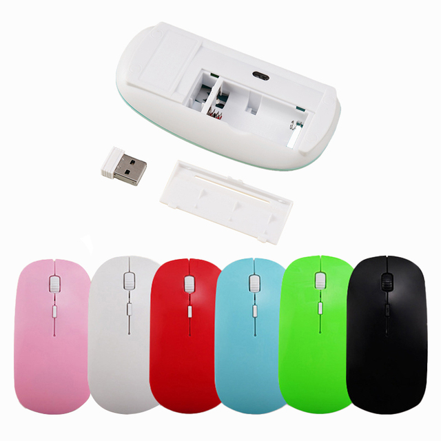 Factory Wholesale Wireless Mouse Raton Inalambrico Kablosuz Fare Drahtlose Maus Wireless Mouse