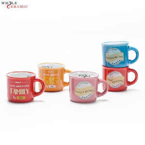 <span class=keywords><strong>Tasse</strong></span> en céramique <span class=keywords><strong>personnalisée</strong></span> sur le thème Famille et Amis, avec ruban vintage et slogan, en porcelaine, idéale pour cadeau familial ou entre amis, vente en gros - Product Image 2