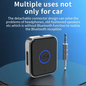 Bt930 Âm Thanh Không Dây <span class=keywords><strong>Receiver</strong></span> Với Bt5.3 <span class=keywords><strong>Transmitter</strong></span> 3.5Mm AUX Stereo Adapter Handsfree Xe Kit Cho Cuộc Gọi - Product Image 4