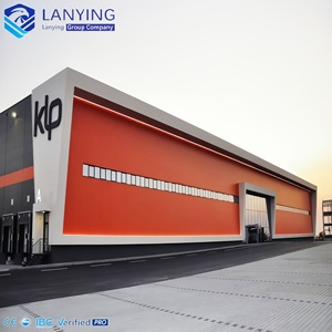 <span class=keywords><strong>Hangar</strong></span> préfabriqué en acier galvanisé, entrepôt, atelier commercial, design moderne - Product Image 3