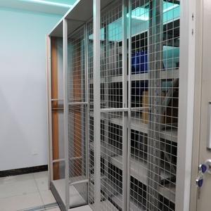 Cajón de llaves Compacto personalizado, armarios de vales de archivo con manivela manual, armarios de material de archivo móvil inteligente para uso escolar - Product Image 4