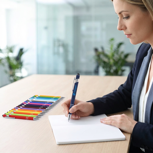 2025 Nieuwe Balpen Stylus Soft Touch Screen 2-in-1 Gepersonaliseerde <span class=keywords><strong>Pen</strong></span> Op maat gemaakte pennen met logo bedrukt Balpen - Product Image 2