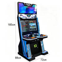 Mesin Game Arcade Koin Upright Street Fighter KOF Retro Fighting Berkualitas Grosir Pabrik untuk Dijual