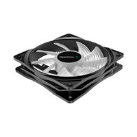 Ventilador de Caja DEEPCOOL Magic Blade 120 RGB, Refrigeración Líquida de Doble Puerto, Escape Eficiente para Computadora, Azul Blu-Ray, PC 3P Pequeño + 4P Grande