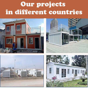 ZENO 40ft 20ft pliable en acier maisons préfabriquées hangars de stockage conteneur entrepôt boutique bureau hôtel atelier centre commercial utilisation Villa - Product Image 6