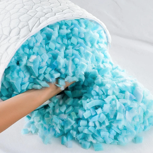 <strong>Luxury</strong> Multi-Size Adjustable Cooling <strong>Bamboo</strong> Fiber Neck Bed <strong>Pillows</strong> Geometric Plant Cartoon Shredded Memory Foam Side Back - Product Image 2