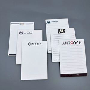 Custom Logo Printed A6 Loose Leaf <b>Notepads</b> High Quality Business Hotel Mini Writing Paper Pad Personalized for <b>Small</b> - Product Image 1