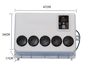 เครื่องปรับอากาศสำหรับจอดรถ RV 12V/24V แบบแยกส่วน - Product Image 4