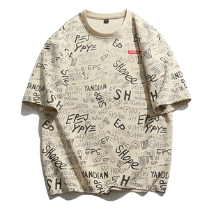เสื้อยืดแขนสั้นสำหรับผู้ชายใส่กลางแจ้งระบายอากาศได้ดีไซส์ใหญ่พิเศษพร้อมดีไซน์เพิ่มปุ๋ย - Product Image 1