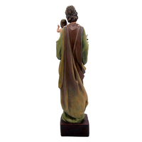 Statue de Saint-jésus catholique personnalisée avec bébé, décorations du Christ, église religieuse, statue de la nativité
