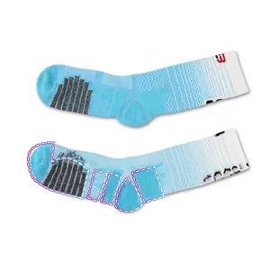 Vớ thể thao chất lượng cao, hỗ trợ nén, dành cho giới trẻ, thiết kế tùy chỉnh, vớ bóng rổ cao cấp dành cho nam - Product Image 5