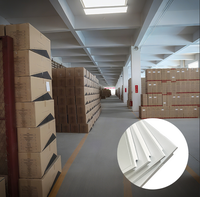 Tuile de plafond en métal de faux plafond en aluminium de rectangle de 300x1200mm pour l'aéroport