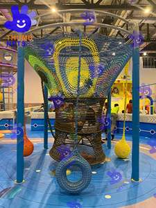 Parc <span class=keywords><strong>de</strong></span> trampolines intérieur, aire <span class=keywords><strong>de</strong></span> <span class=keywords><strong>jeux</strong></span> à thème d'aventure, parcours <span class=keywords><strong>de</strong></span> cordes <span class=keywords><strong>ninja</strong></span>, mur d'escalade, tyrolienne, jeu interactif, centre commercial, école - Product Image 4