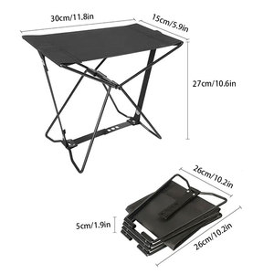 Taburete Plegable Portátil para Camping, <span class=keywords><strong>Silla</strong></span> Compacta Ultraligera y Resistente para <span class=keywords><strong>Playa</strong></span>, Pesca, Senderismo y Actividades al Aire Libre - Product Image 1