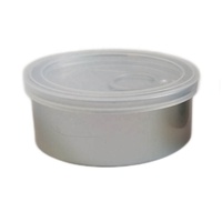 Boîte en fer blanc scellée à la main D73mm 100ml D65mm pour l'emballage alimentaire de sardines, thon, poissons en conserve, bonbons, chocolat