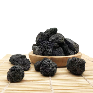 Kasseien Fabrikant Directe Verkoop Rood En Zwart Basalt Rots Vulkanisch Gesteente <span class=keywords><strong>Aquarium</strong></span> Lava Rotsen Te Koop - Product Image 1