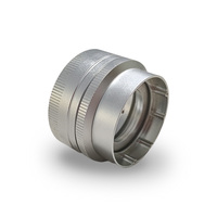 CNC Machining OEM Aluminum Milling Drilling Silver Anodize Shiny Tolerance Custom Rectangular High-gloss Camera Parts